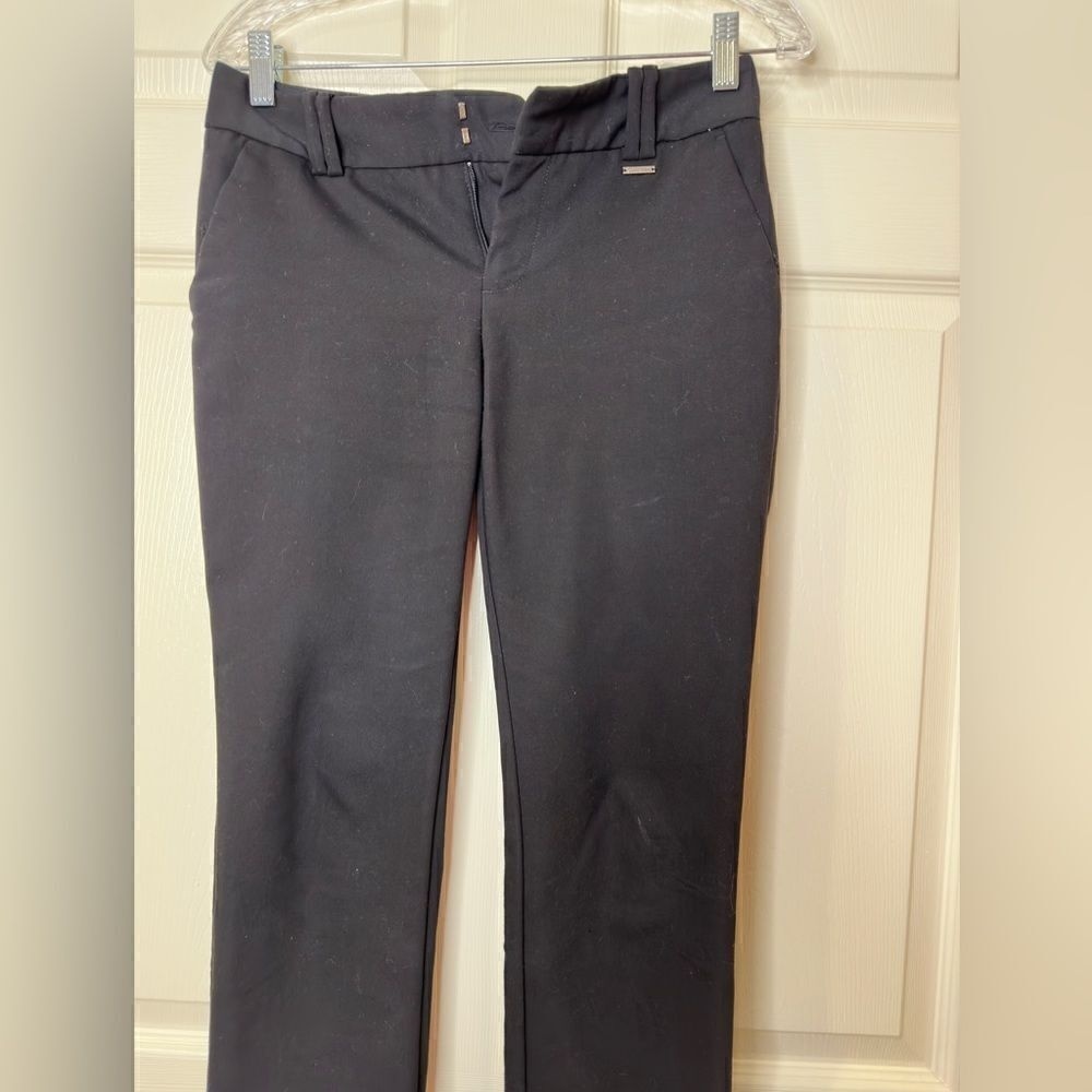 Womens Calvin Klein Modern Ankle Pants Black  Size 0‎